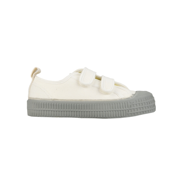 Tenis Novesta S.M.Kid Velcro 10 Wht / 212 Gry Niños Blancos / Grises | wuLNOfMGzPO