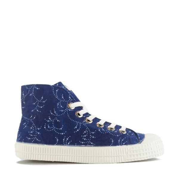 Tenis Planos Novesta S.D. print Mujer Azules | MGwEyxtw8a9