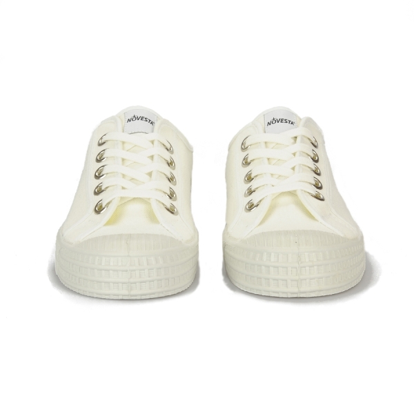 Tenis Planos Novesta Star Master 10 Hombre Blancos | ftftmcPMtxx