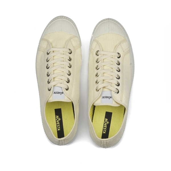 Tenis Planos Novesta Star Master Corduroy Ivory Mujer Blancos | YitBKQb8dYY